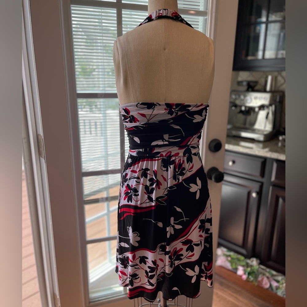 Ruby Rox Floral Halter Dress Y2K 2000s Party Summer Small - Picture 7 of 11
